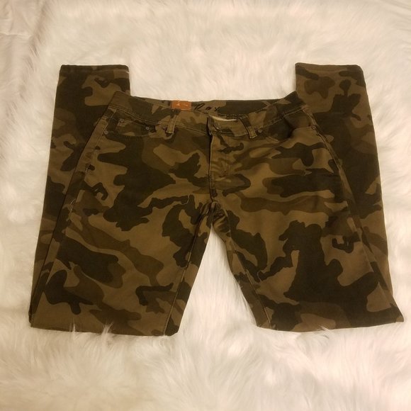 ROX DENIM DARK CAMOUFLAGE SKINNY'S - Picture 3 of 5